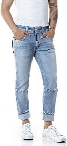 Replay Men's Anbass Jeans, 010 Light 