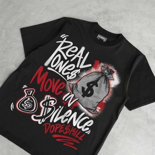 Image of DopeSkill Graphic Tee Streetwear Hip Hop Hypebeast Unisex T-Shirt Sneaker Colour Matching Shirts Inspired Motivation Quotes