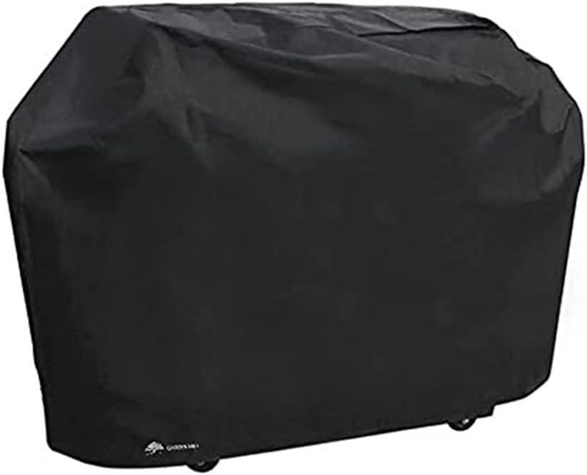 Garden Mile Gas BBQ Cover L132 x W66 x H109cm Large Black Waterproof Heavy Duty, Windproof