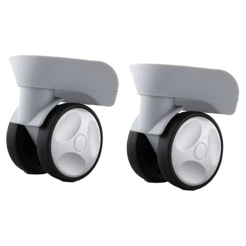 heavenglow Meadawgs®2Pcs Luggage Wheels Replacement Silent Sturdy Accessory Swivel Caster Wheels Gray|Travel|Luggage-picture-14