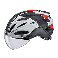 OGK KABUTO(オージーケーカブト) ヘルメット VITT (ヴィット) カラー:G-1マットホワイトレッド