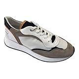 scarpe paciotti 4us uomo 2017  4US CESARE PACIOTTI Scarpe Sneakers Uomo 9121TCA Pelle Bianco Originale PE Taglia 43 Colore Bianco