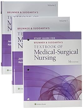 Hardcover Hinkle Text + Study Guide: Medical Surgical Nursing Book