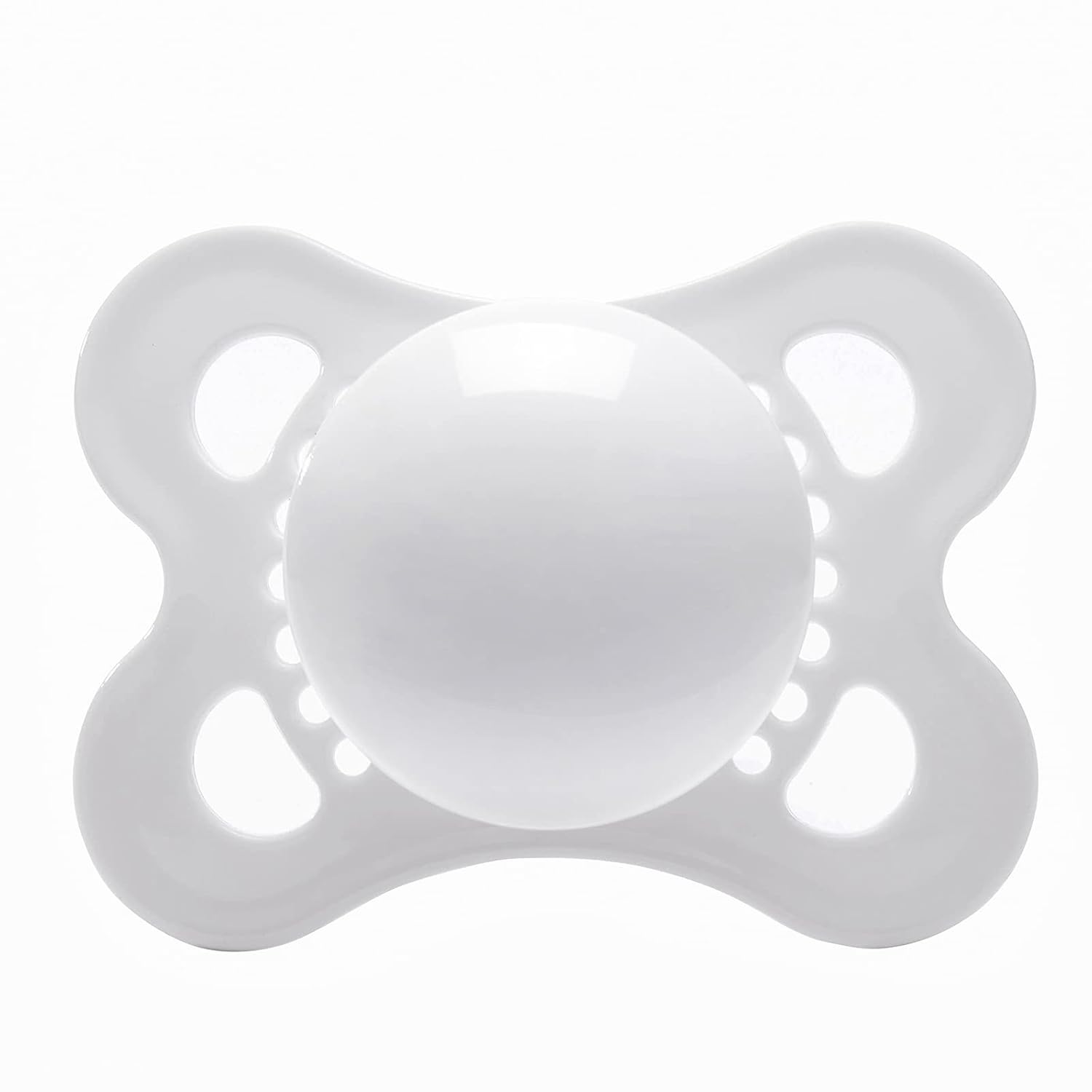 LittleForBig Bigshield Generation-3 Single Big Sized Pacifier White