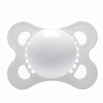 LittleForBig Bigshield Generation-3 Single Big Sized Pacifier White