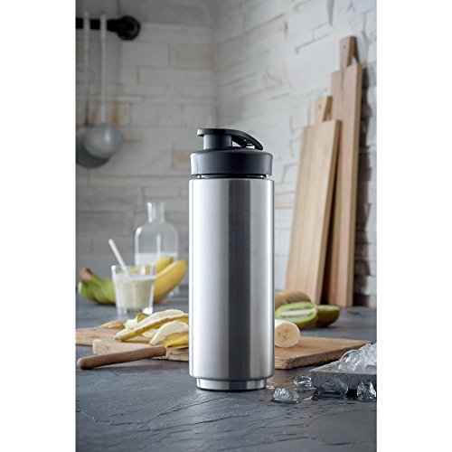 Wmf Thermo Bottle For Kult X 0,6L, Stainless Steel, Silver/Black #TOP3