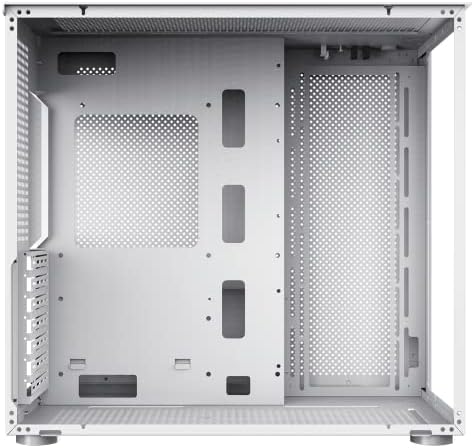 GameMax Infinity Mid-Tower ATX PC Gaming Case, Tempered Glass Side Panel | White