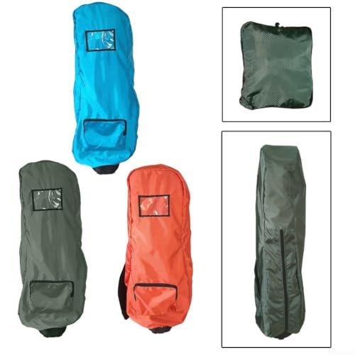 Cubierta de lluvia para bolsa de golf perfecta para días de viaje y campo 7