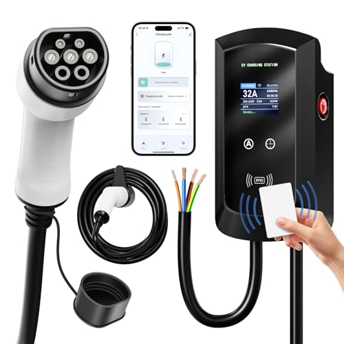 AFYEEV Electric Car Charger EV Type 2, 7kW Electric Car Char