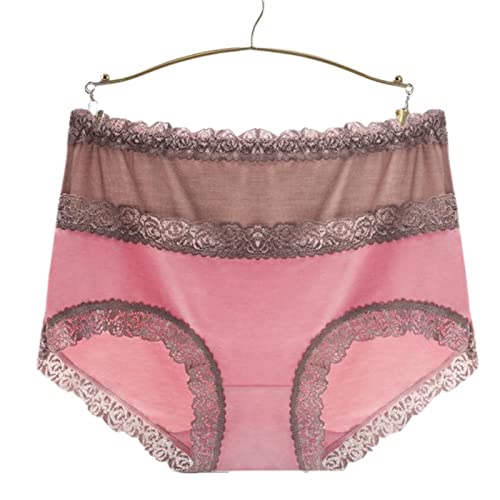 Briefs full coverage de grande taille en lot de 3 slips sans couture en dentelle pour femmes