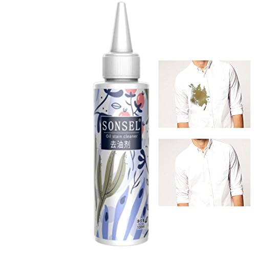 Removedor de Manchas de Roupas - 3,5 oz Detergente de remoção de manchas teimosas,Limpador suave par