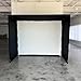 Glide Gear - Golf Practice Simulator Backdrop Complete Enclosure Poles & Impact Screen - 10' x 8'