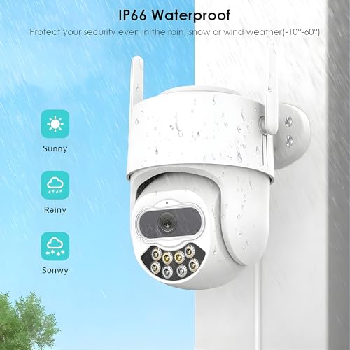 Image of TechEase CCTV Camera for Home Office (Single Lens A)