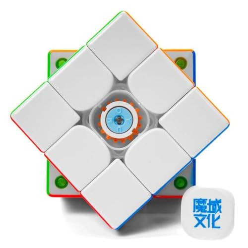 Image of MoYu WeiLong V11 3x3 Magnetic Speed Cube | 8-Magnet Ball-Core, UV Coated Finish & World Record Design | 64 Customization & Dual Adjustment System Puzzle