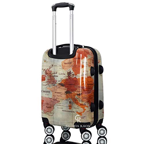 Gloria Kaos - Trolley Bagaglio a Mano Valigia