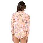 Rip Curl Girls' Island Bliss Onesie One Piece Swimsuit with 50+ Uv Sun Protection - Image 2