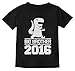 TeeStars - T-Rex Boy Gift for Big Brother 2016 Kids T-Shirt Medium Black
