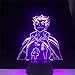 Produktbild 3D Illusion Lampe LED Nachtlicht Bokuto Anime Lamp Haikyuu Naruto Figure Nightlight Acrylic Lamp for Kid Bedroom Decor Anime Light Colors Gift