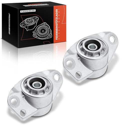 Frankberg 2x Federbeinstützlager Hinten Kompatibel mit A1 8X1 8XK 2010-2015 Fabia 6Y2 1999-2008 B.o.r.a 1J2 1998-2005 Polo 6R 6C 2014-2019