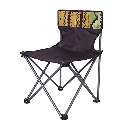 Chaise pliante jardin et camping portative en tissu résistant