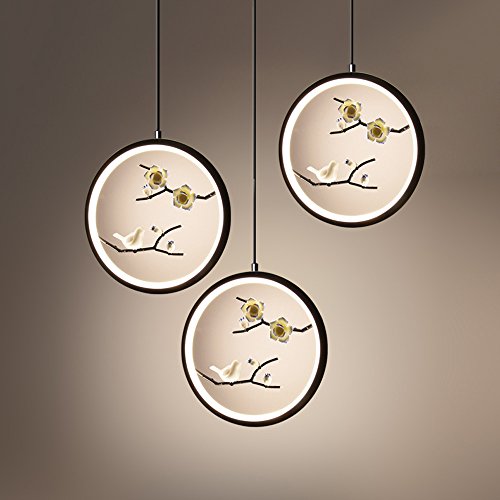 Plafonnier réglable oiseau pour ambiance chaleureuse de salon
