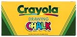 Crayola 144 Art Chalk Sticks Assorted Colors Lift Lid Box