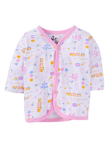 Image of babywish Baby Boys and Baby Girl Clothing Set 100% Cotton Full Sleeve Jhabla T-Shirt Trouser Pajama Newbrn Kids Clothes Set