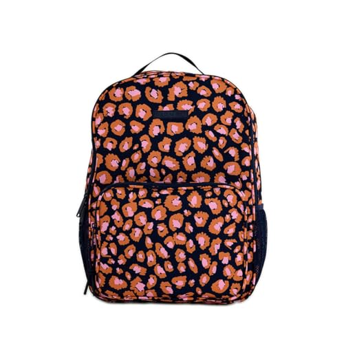 Mochila Farm Me Leva Leopard Pop Azul