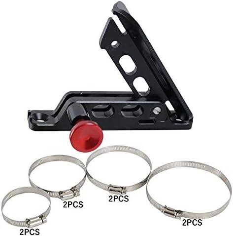 AUFER Quick Release Aluminum Adjustable Roll Bar Fire Extinguisher Mount Holder for Jeep Wrangler UTV Polaris RZR Ranger Camper Van with Pillar(Support 1-10Lb Extinguishers),8 Mounting Clamps