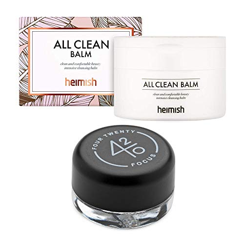 Heimish All Clean Cleansing Balm (120mL/4 oz) with Bonus Glass Concentrate Container (5ml) Bundle (2 Items)