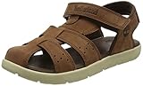 Timberland Nubble Leather Fisherman (Junior) Sandalen, Braun Medium Brown Nubuck, 39 EU