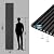 Art3d 4-Pack 108" x 12" Acoustic Wood Panels for Wall, Soundproof Wood Slat Panel for Wall and Ceiling, 3D Fluted Sound Absorbing Paneling for Interior Wall Decor, Living Room, Bedroom - Blackwood