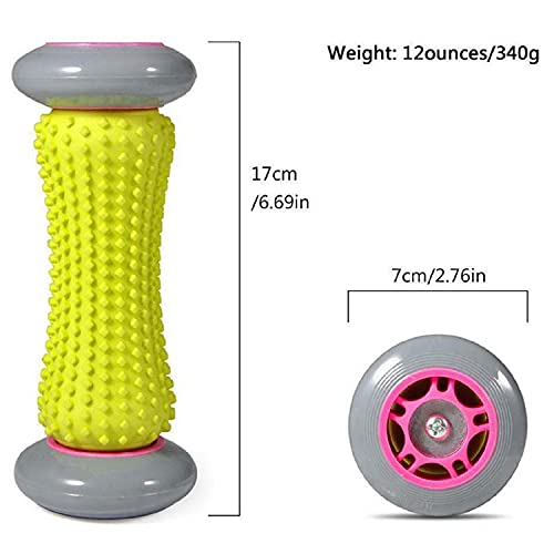 Image of Bodylastics 2 x Foot Massage Rollers for Plantar Fasciitis Pain Relief Ergonomic Designed for Reflexology Deep Tissue Muscle Recovery