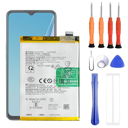 VUXYIT BLP907 Battery Compatible with OnePlus Nord N20 5G Replacement Battery for with Repair Tool kit