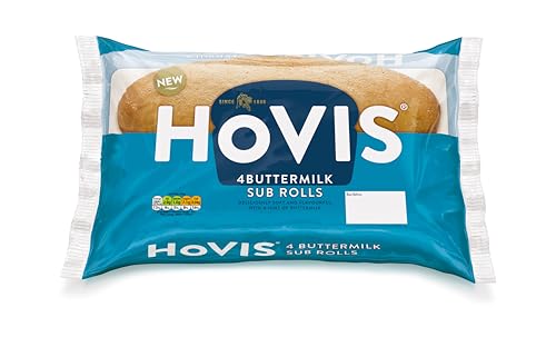 Hovis Sub Rolls 4 Pack Buttermilk