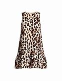 Anne Klein Women's Sleeveless Animal Print Shift Dress