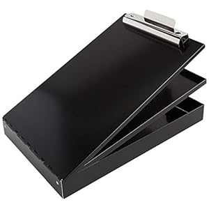 Saunders Metal Clipboard with Storage, Legal Size Heavy Duty Contractor Grade Clipboard, Recycled Aluminum Dual Storage…