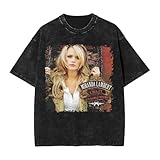 Miranda Vintage Oversized T Shirt Lambert Summer Casual Tee O-Neck Short Sleeves T-Shirts for Mens Womens Large