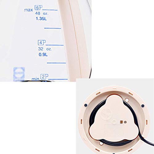 Hervidor Eléctrico de Vidrio 1.35 Litros Luz LED Azul miniatura 4