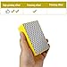 1 Pcs Diamond Hand Pad Sanding Block Sharp Glass Grinding Polishing Pad Sanding Block Foam Backing Hand-Held Sanding Block for Sanding Polishing Marble Tile Ceramics (60#)