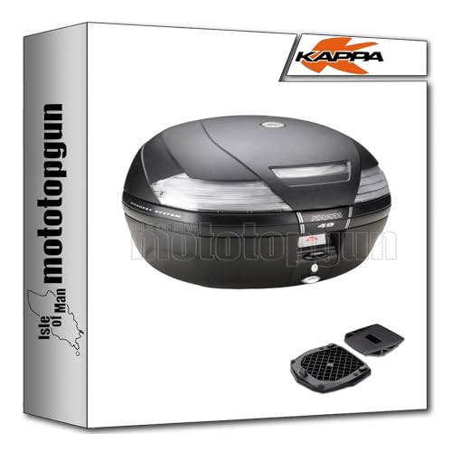 Bagagerie rigide Kappa K49NT et support de fixation pour Yamaha XSR 700