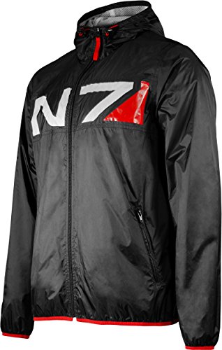 BLACK Mass Effect Running Jacket N7 Training, US Large2
