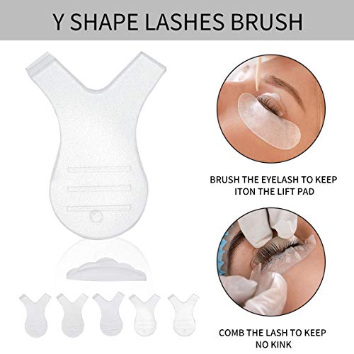 Lash Lift Kit,Makeup Eyelash Kit, Eyelash Curling Perming, Long&Short Eye Lashes Lift Curler Lotion Liquid Eyelash Liquid Curling Perming Curler and and Nutritious Growth Treatments - Thumbnail 7