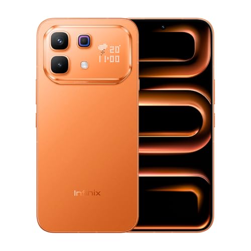 Image of Infinix Note 60 Pro (Solar Orange, 8GB RAM, 256GB Storage) | 50MP Camera | 6.78 inch FHD+ AMOLED Display | Snapdragon 7s Gen 4 | 6500mAh Battery | 5G Smartphone