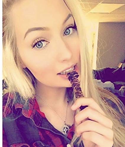 JURASSIC JERKY’S Carnivore Candy Bacon Jerky “Sweet” Sampler - Old Fashioned Maple - Applewood Smoke Flavor - (2) 2 oz bags.