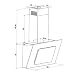 Klarstein Lorea - Campana extractora, Extractor, Extractor de pared, Aspiración/Ventilación, 3 Niveles,...