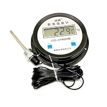 High Precision Digital Thermometer with Probe Electronic Digital Water Meter Temperature Measuring Instrument 10m Cable
