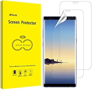 JETech Screen Protector for Samsung Galaxy Note 8, TPU Ultra HD Film, Case Friendly, 2-Pack