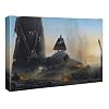 Thomas Kinkade Studios Star WarsTM The MandalorianTM - Undeterred - 10 x 14 Wrapped Canvas by Artist Monte Moore