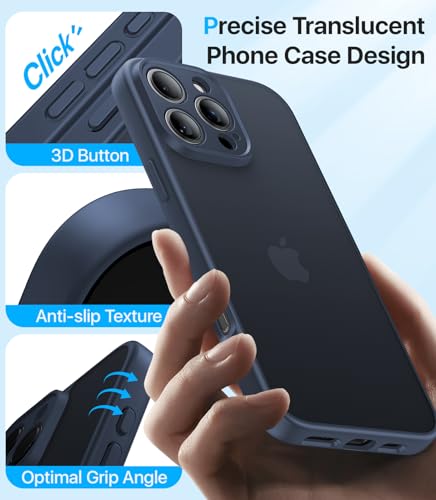Coque antichoc iPhone 16 Pro Max fine et douce pour éviter les rayures de camera
